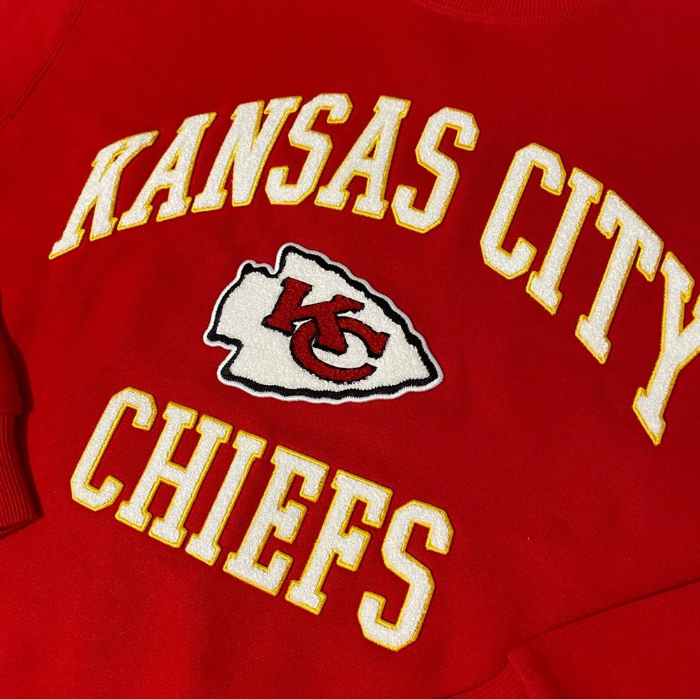 Lululemon x NFL Kansas City Chiefs Steady State Crew Mens M Red Sweatshirt NWT - Picture 5 of 11